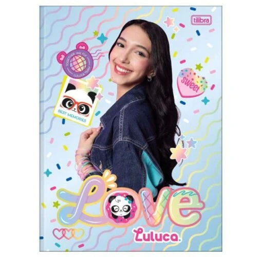 Caderno Brochurão Luluca 80 Folhas - Tilibra Caderno Brochurão Luluca 80 Folhas - Tilibra
