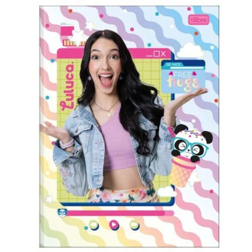 Caderno Brochurão Luluca 80 Folhas - Tilibra Caderno Brochurão Luluca 80 Folhas - Tilibra