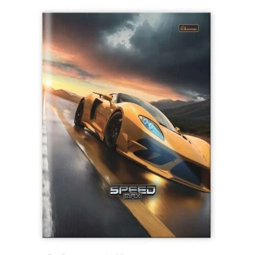 Caderno Brochurão Speed Max 80 Folhas  Cadersil