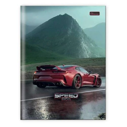 Caderno Brochurão Speed Max 80 Folhas  Cadersil