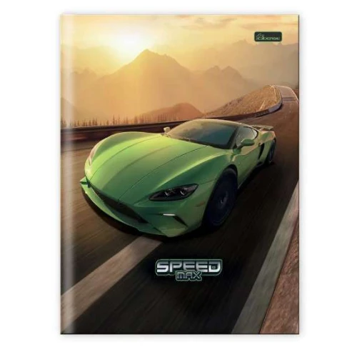 Caderno Brochurão Speed Max 80 Folhas  Cadersil