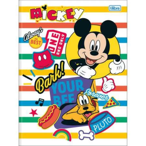 Caderno Brochurão Mickey 80 Folhas - Tilibra