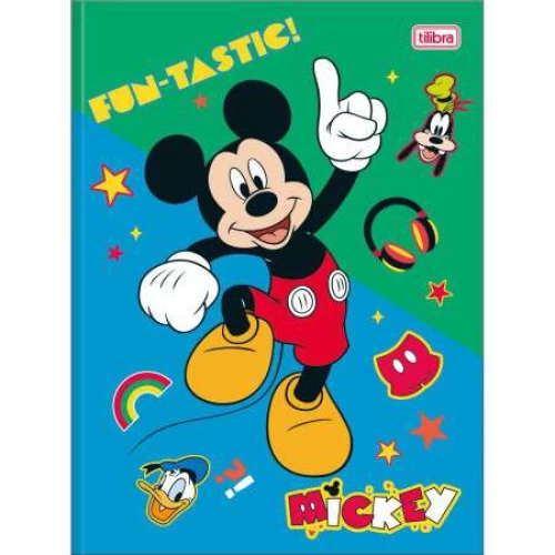 Caderno Brochurão Mickey 80 Folhas - Tilibra