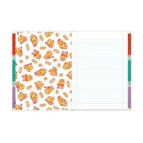 Caderno Brochurão Minions 80 Folhas - Foroni