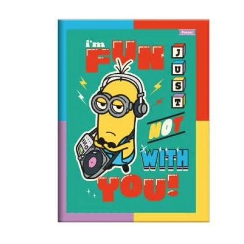 Caderno Brochurão Minions 80 Folhas - Foroni