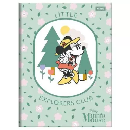 Caderno Brochurão Minnie Mouse 80 Folhas - Foroni