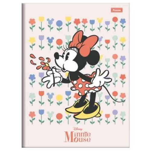 Caderno Brochurão Minnie Mouse 80 Folhas - Foroni