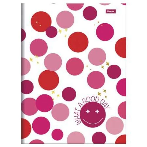 Caderno Brochurão Pink Power 80 Folhas - Foroni