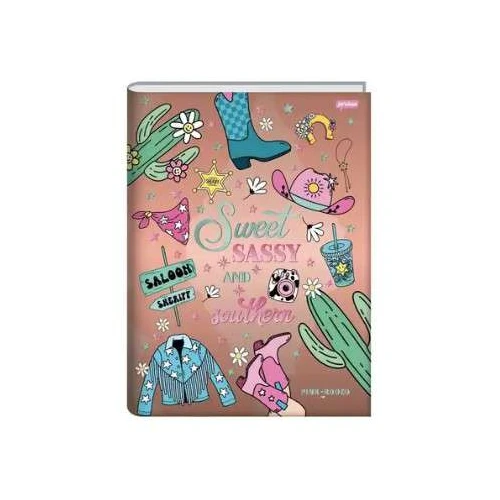 Caderno Brochurão Pink Rodeo 80 Folhas - Jandaia Caderno Brochurão Pink Rodeo 80 Folhas - Jandaia