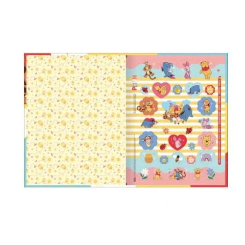 Caderno Brochurao Pooh 80 folhas - Tilibra