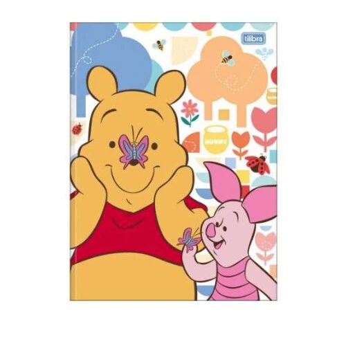 Caderno Brochurao Pooh 80 folhas - Tilibra