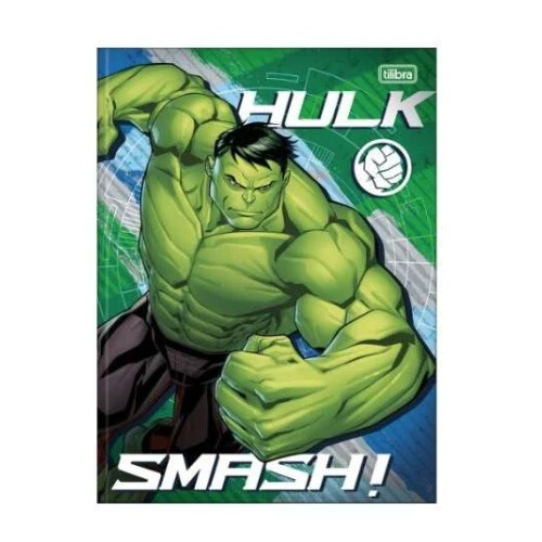 Caderno Brochurao Avengers Hulk 80 folhas - Tilibra