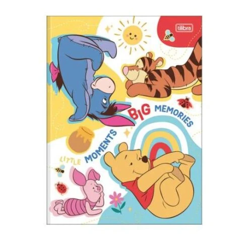 Caderno Brochurao Pooh 80 folhas - Tilibra