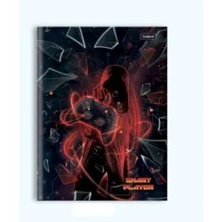 Caderno Brochurão Smart Player 80 Folhas  Cadersil