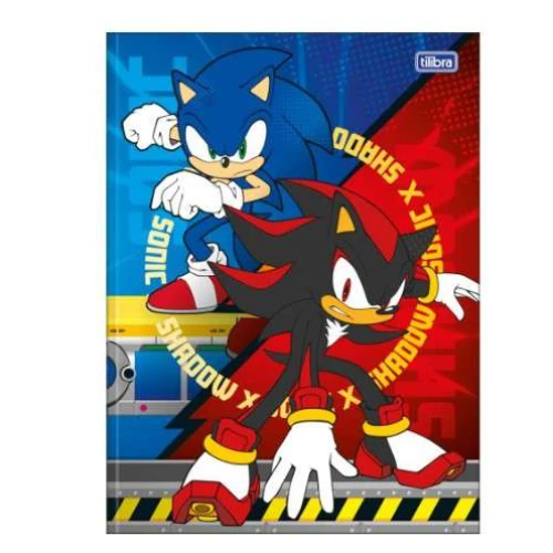 Caderno Brochurão Sonic 80 Folhas - Tilibra