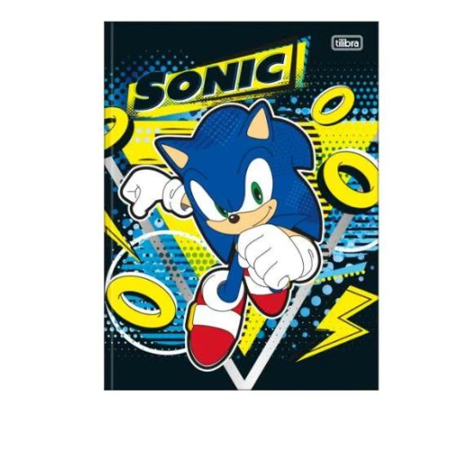 Caderno Brochurão Sonic 80 Folhas - Tilibra