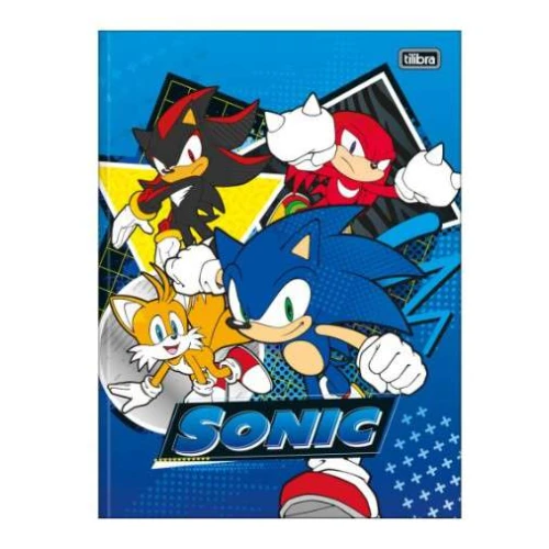 Caderno Brochurão Sonic 80 Folhas - Tilibra