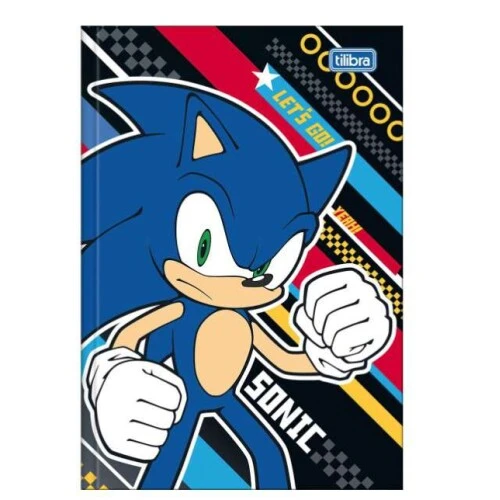 Caderno Brochurão Sonic 80 Folhas - Tilibra Caderno Brochurão Sonic 80 Folhas - Tilibra