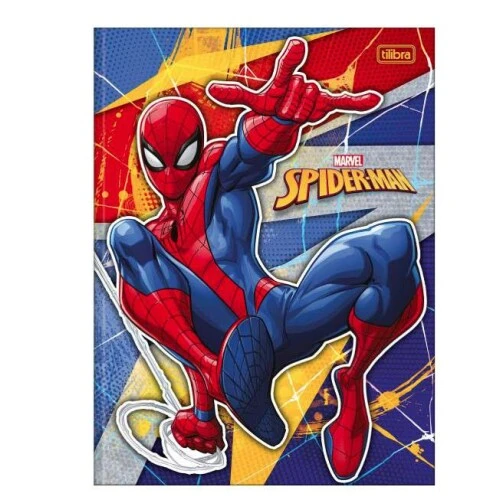 Caderno Brochurão Spider Man 80 Folhas - Tilibra Caderno Brochurão Spider Man 80 Folhas - Tilibra