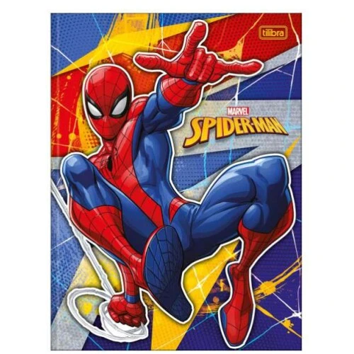 Caderno Brochurão Spider Man Game 80 Folhas - Tilibra Caderno Brochurão Spider Man Game 80 Folhas - Tilibra