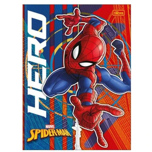 Caderno Brochurão Spider Man Game 80 Folhas - Tilibra Caderno Brochurão Spider Man Game 80 Folhas - Tilibra