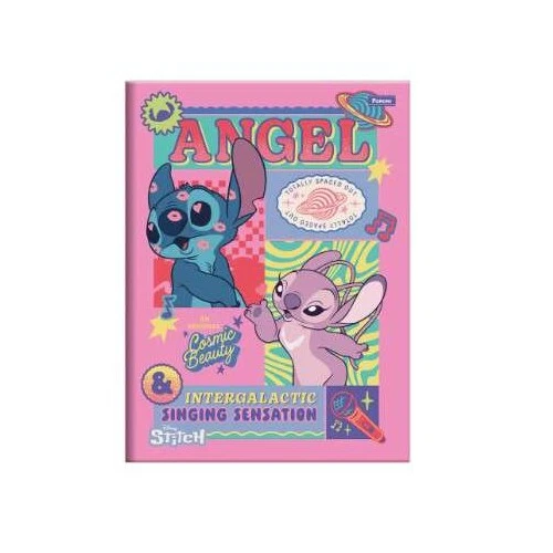 Caderno Brochurão Stitch 80 Folhas - Foroni Caderno Brochurão Stitch 80 Folhas - Foroni