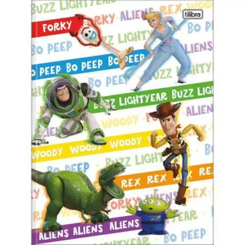 Caderno Brochurao Toy Story 80 folhas