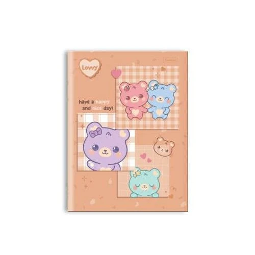 Caderno Brochurão Unicorn Lovvy 80 Folhas  Cadersil