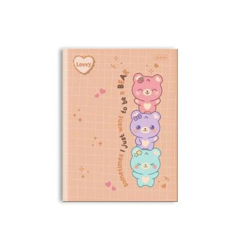 Caderno Brochurão Unicorn Lovvy 80 Folhas  Cadersil