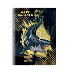 Caderno Brochurão Wave Breaker 80 Folhas  Cadersil
