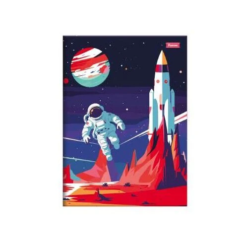 Caderno Brochurão space 80 Folhas - Foroni Caderno Brochurão space 80 Folhas - Foroni