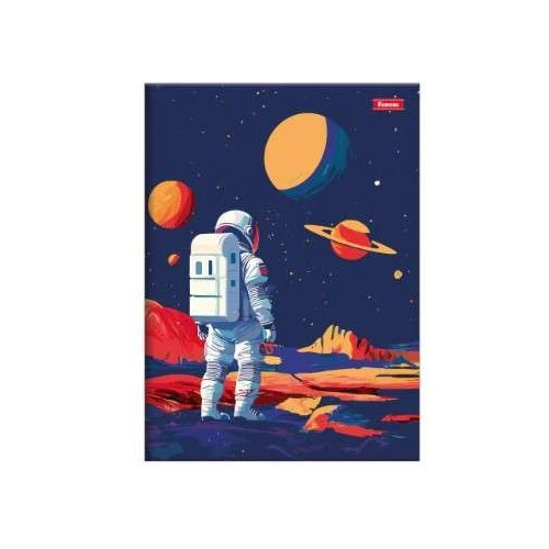 Caderno Brochurão space 80 Folhas - Foroni Caderno Brochurão space 80 Folhas - Foroni