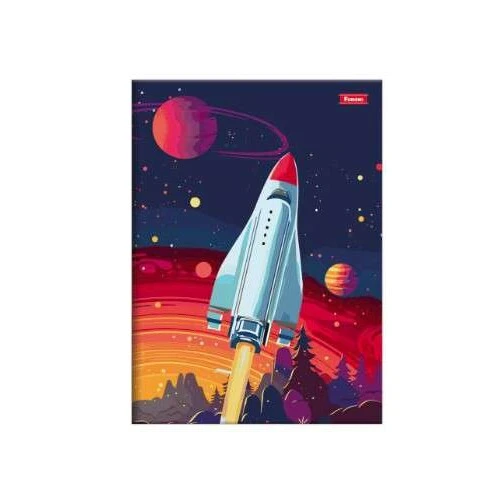 Caderno Brochurão space 80 Folhas - Foroni Caderno Brochurão space 80 Folhas - Foroni