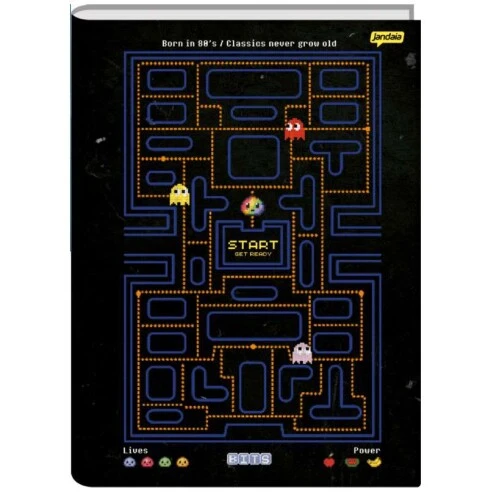 Caderno Brochurrão Bits 80 Folhas - Jandaia Caderno Brochurrão Bits 80 Folhas - Jandaia