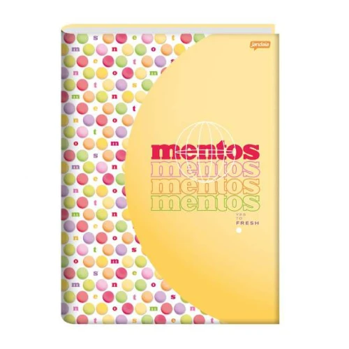 Caderno Brochurao mentos 80 Folhas - Jandaia