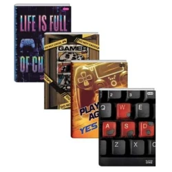 Caderno Brochurrão Player 80 Folhas - Jandaia