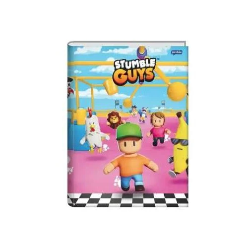 Caderno Brochurrão Stumble Guys 80 Folhas - Jandaia