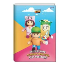 Caderno Brochurrão Stumble Guys 80 Folhas - Jandaia