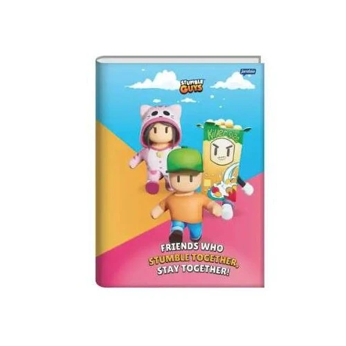 Caderno Brochurrão Stumble Guys 80 Folhas - Jandaia