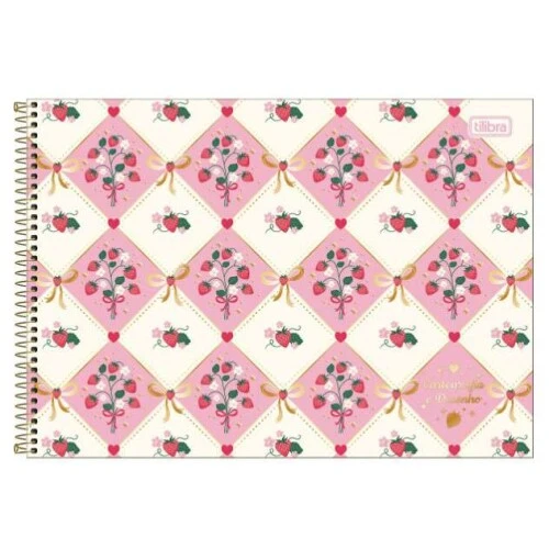 Caderno CD Desenho 80 Folhas Be Berry - Tilibra