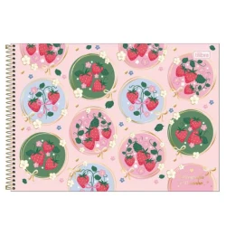 Caderno CD Desenho 80 Folhas Be Berry - Tilibra