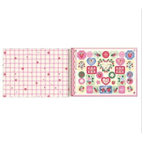 Caderno CD Desenho 80 Folhas Be Berry - Tilibra