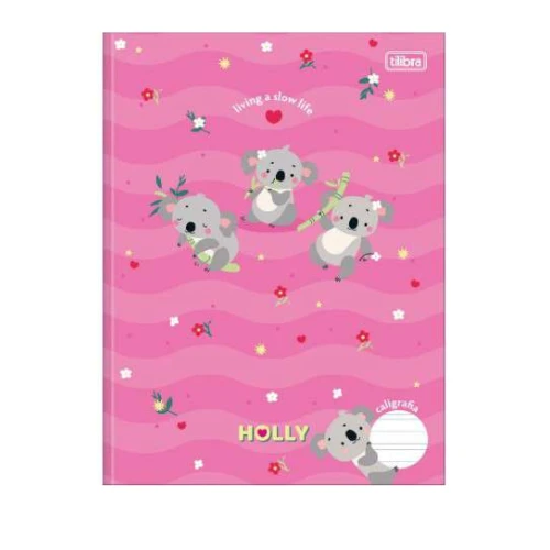 Caderno Caligrafia CD 40 Brochura Holly -Tlibra Caderno Caligrafia CD 40 Brochura Holly -Tlibra