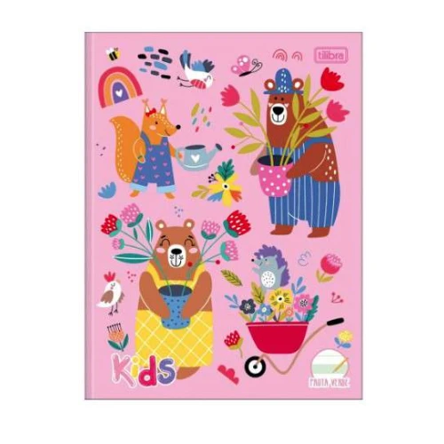 Caderno Caligrafia CD 40 Brochura Kids -Tlibra