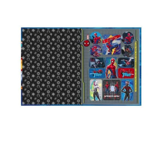 Caderno Caligrafia Homem Aranha 40 Folhas - Tilibra