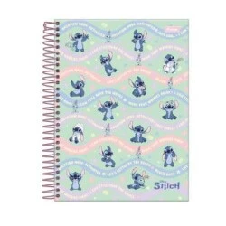 Caderno Colleg Stitch 10 Matérias 160 folhas - Foroni