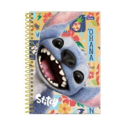 Caderno Colleg Stitch 10 Matérias 160 folhas - Foroni