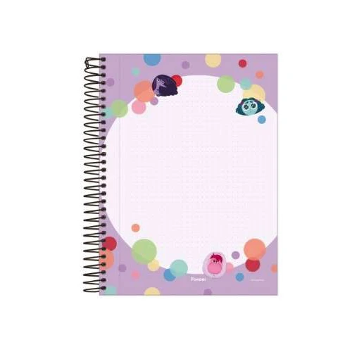 Caderno Colleg dIVERTIDAMENTE 1 Matéria 80 Folhas - Foroni