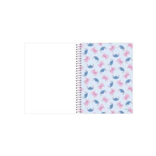 Caderno Colleg Papel Carta Stitch 80 Folhas - Foroni