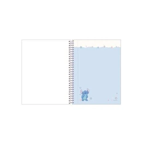 Caderno Colleg Papel Carta Stitch 80 Folhas - Foroni